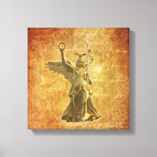 Golden Lizzy Canvas Print