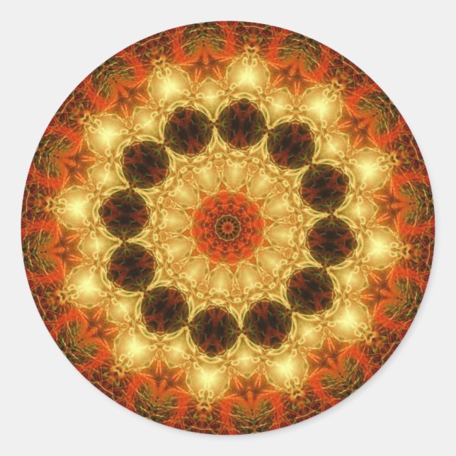 Golden Love Magic Sticker (Front)