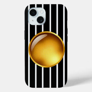 Golden Luxe Armor – Gold Apple iPhone 15 Case