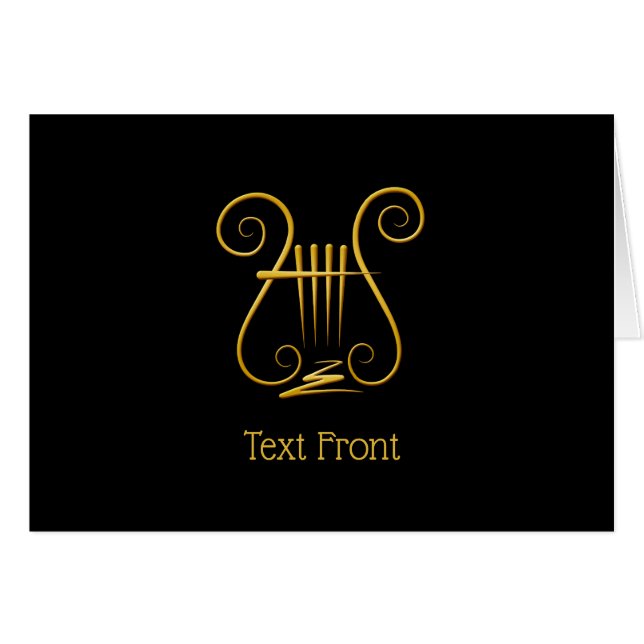 Golden Lyre (Front Horizontal)