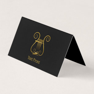 Golden Lyre Business Card