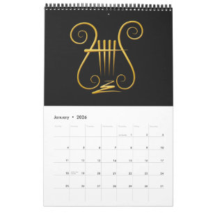Golden Lyre Calendar