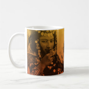 Golden Maghreb Ouled Naïl Berber Girl Female Woman Coffee Mug