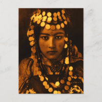 Golden Maghreb Ouled Naïl Berber Girl Female Woman