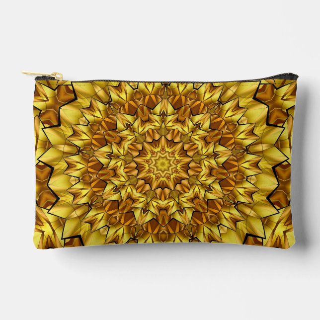Golden Mandala Antique Abstract Design-63495 Accessory Pouch (Front)