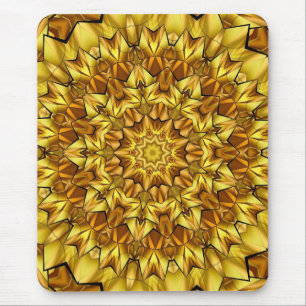 Golden Mandala Antique Abstract Design-63495 Mouse Mat