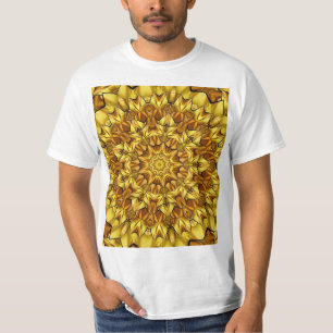 Golden Mandala Antique Abstract Design-63495 T-Shirt