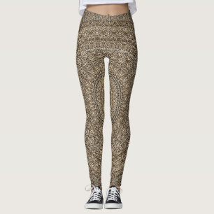 Golden Mandala Leggings