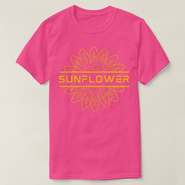 Golden Mandala Sunflower 5 T-Shirt (Design Front)