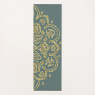 Golden Mandala - Yoga Mat