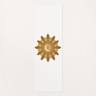 Golden Mandala Yoga Mat