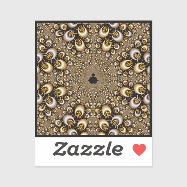 Golden Mandelbrot Fractal (Sheet)