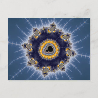 Golden Mandelbrot - Fractal Postcard