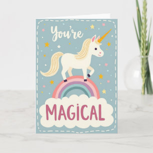 Golden Mane Birthday Card