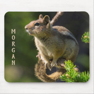 Golden Mantled Ground Squirrel Mouse Mat