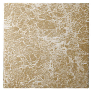 Golden Marble Crackle Tile