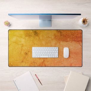 Golden Marble Large Mouse Pad - Custom Desk Mat