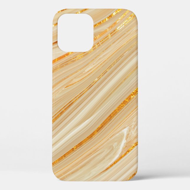 Golden marble texture Case-Mate iPhone case (Back)