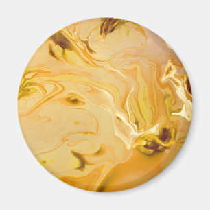 Golden Marble Texture Magnet