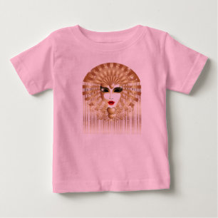 Golden Mask Mardi Gras Party Carnival T-Shirt
