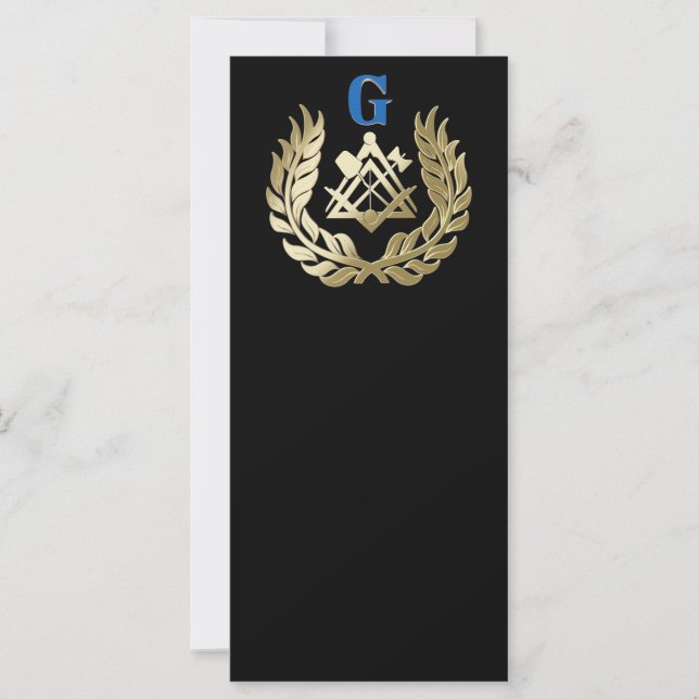 Golden masonry symbol (Front)