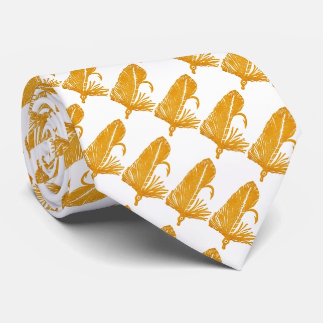 "Golden Matuka Streamer" Trout Fly Tie (Rolled)