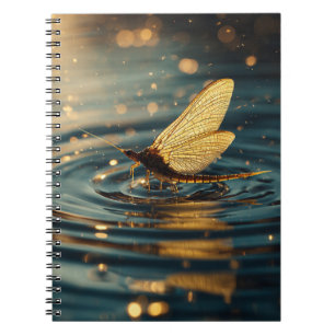 Golden Mayfly Water Notebook