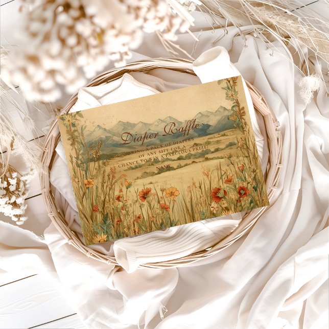 Golden Meadow Heirloom Diapper Raffle  Enclosure Card (Creator Uploaded)