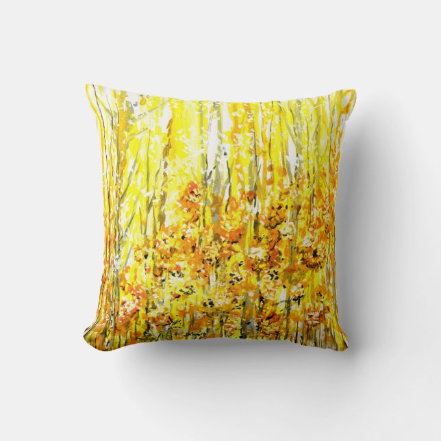 Golden Meadow Pillow (Front)