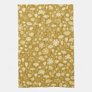 Golden Meadow Tea Towel