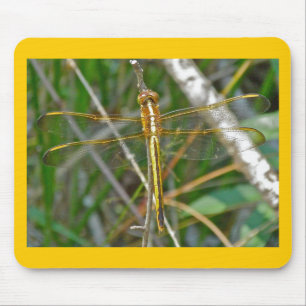 Golden Meadowhawk (Sympetrum) Dragonfly Items Mouse Mat