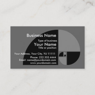 Golden Mean Business Card