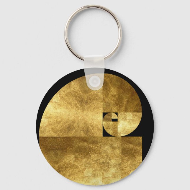 Golden Mean Key Ring (Front)