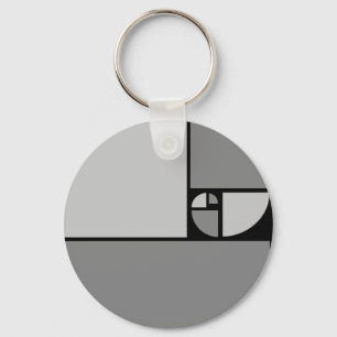 Golden Mean Key Ring