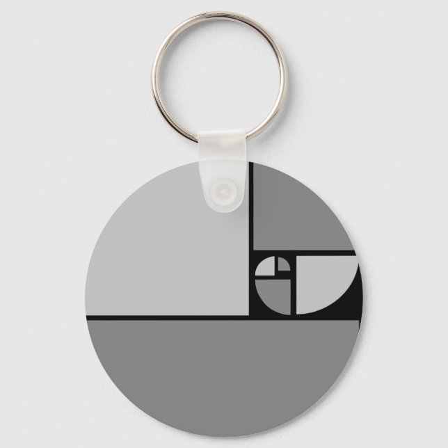 Golden Mean Key Ring (Front)