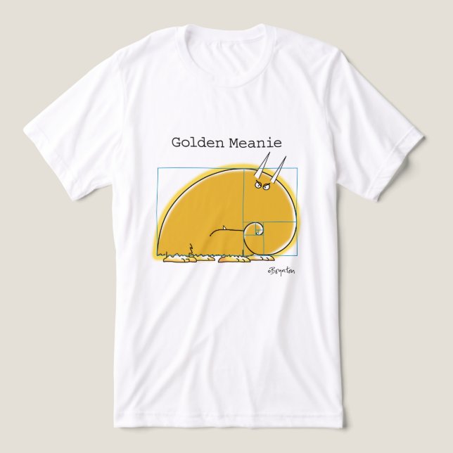 GOLDEN MEANIE by Boynton Tri-Blend Shirt (Design Front)
