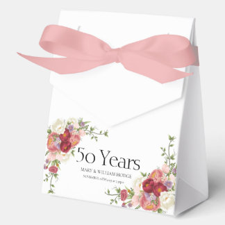 "Golden Memories: Celebrating 50 Years of Love" Favour Box