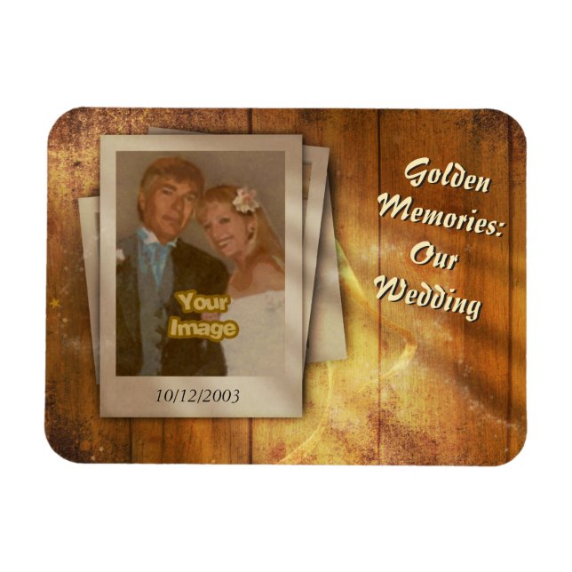 Golden Memories Magnet (Horizontal)