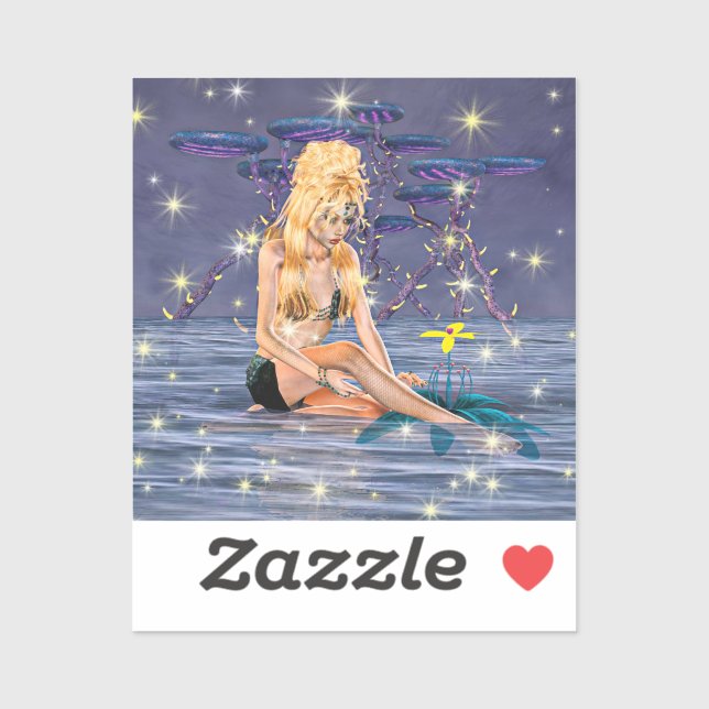 Golden Mermaid Fantasy (Sheet)