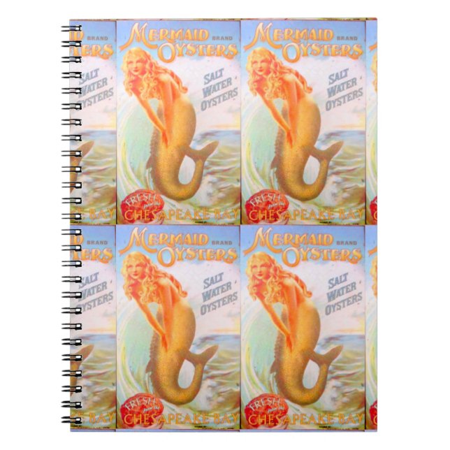 golden mermaids notebook (Front)