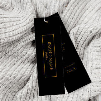 Golden Modern Hang Tags