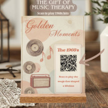 Golden Moments 60s Music Therapy QR Gift