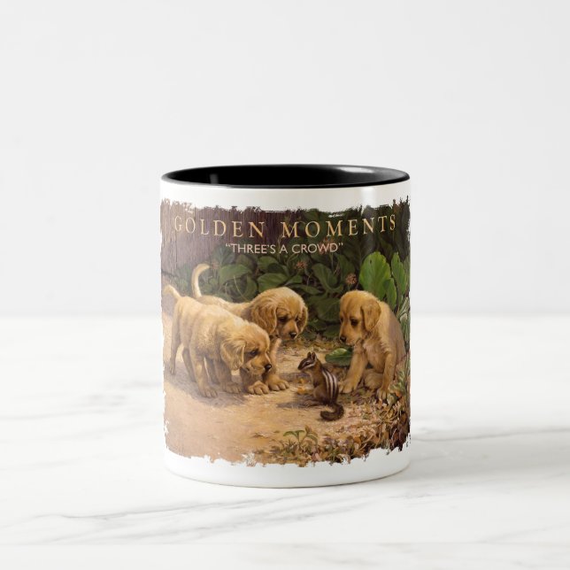 GOLDEN MOMENTS Two-Tone COFFEE MUG (Center)