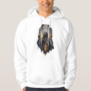 Golden Moon Gothic Castle Grunge Hoodie