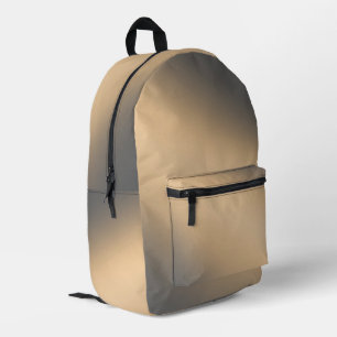 Golden  Moonlight Ombre Printed Backpack