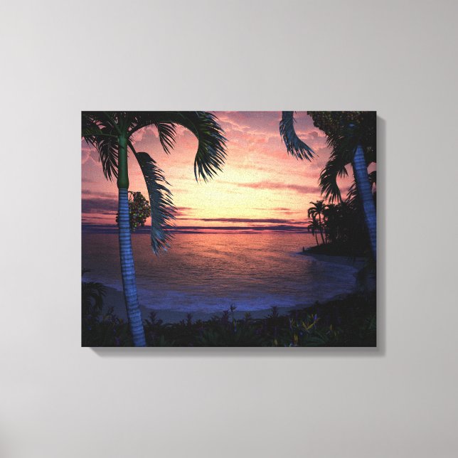 Golden Morning Canvas Print (Front)