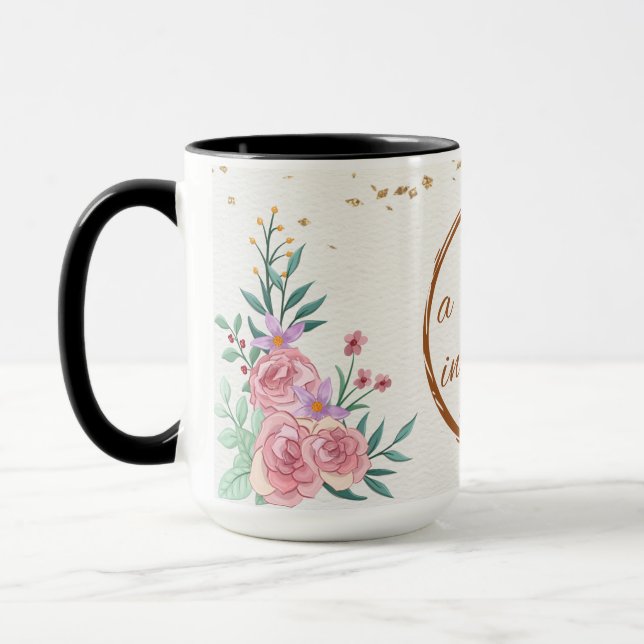 Golden Morning Hug Mug (Left)