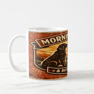 Golden Mornings & Dark Roasts - Golden Retriever Coffee Mug