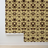 Golden Mosaic: Geometric Luxe Pattern