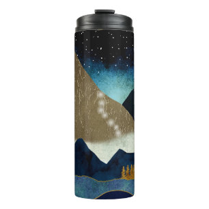Golden Mountain Climbers Thermal Tumbler